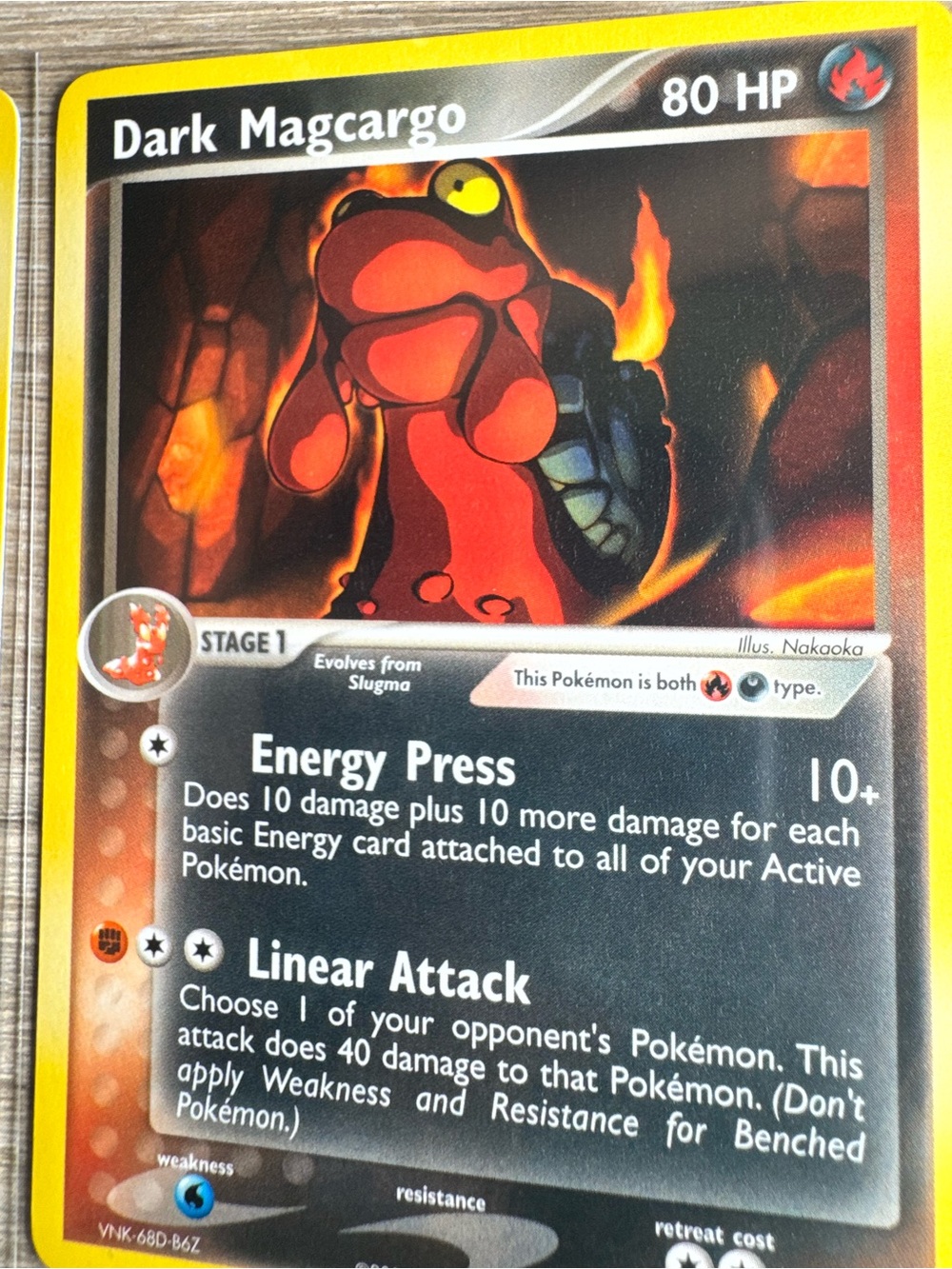 Dark Magcargo #38/Pokemon Team Rocket Returns (Lot of 2) - Picture 7 of 15